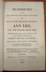 1816 Testimonies title page. Click to enlarge.